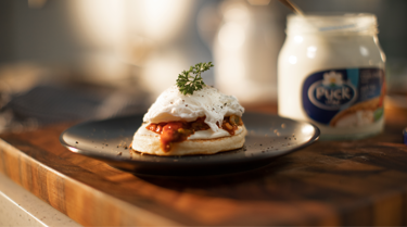 Breakfast puck