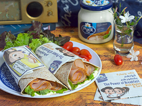 5 easy breakfast wraps