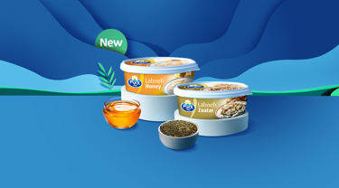 Explore the world of Labneh with its two new flavors: Honey and Zaatar