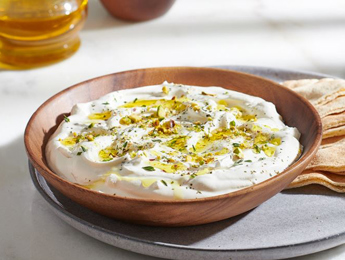 Puck Labneh Dip with Pistachio