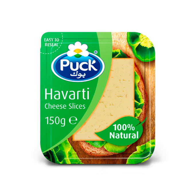 Natural Havarti Cheese Slices