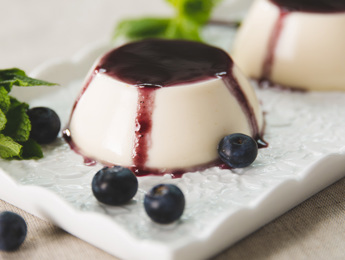 Berry Panna Cotta