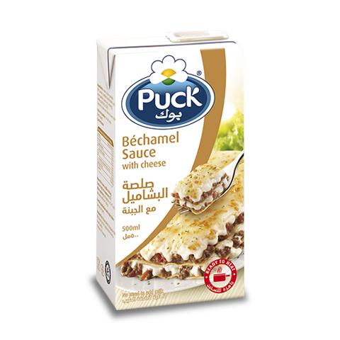 بوك صلصة البشاميل مع الجبنة